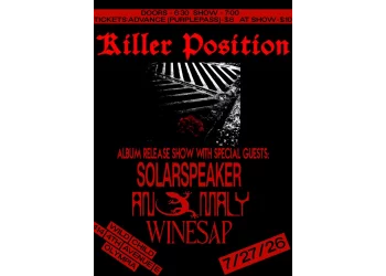 Killer Position + Solarspeaker + Anomally + Winesap poster